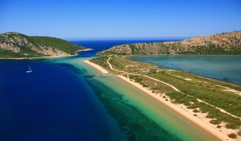 Appartamento The House Of "Angelina", Magnificent View Of The Sea Methoni  Esterno foto